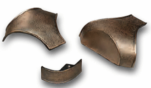 Set d'angle MINI cuivre antique Set de 6 pices