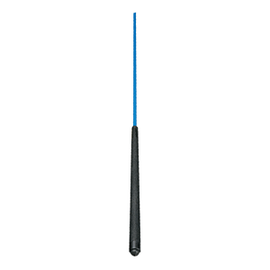 Queue GLASFIBER 140 cm long 12 mm bleu